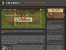 Tablet Screenshot of lw-games.com
